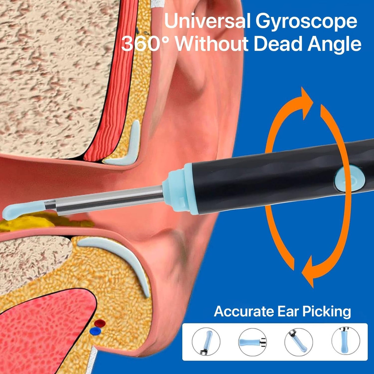 Wireless Smart Ear Wax Cleaner with Camera & LED | Best Quality