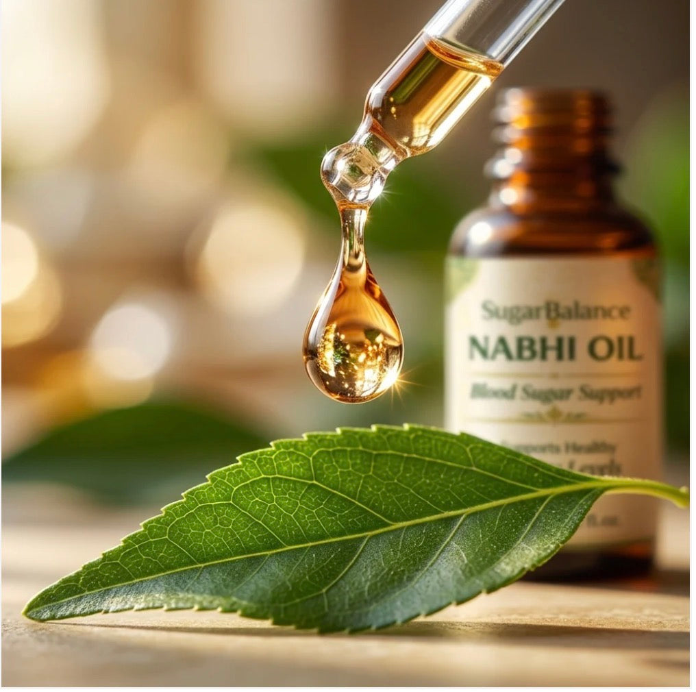 Sugar Balance Nabhi Oil | Herbal Belly Button Oil - 30ml [Buy 1 Get 1 Free]