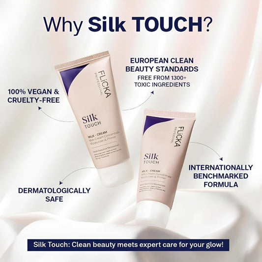 Flicka Silk Touch 3 in 1 Moisturizer & Primer for Face | Buy 1 Get 1 Free