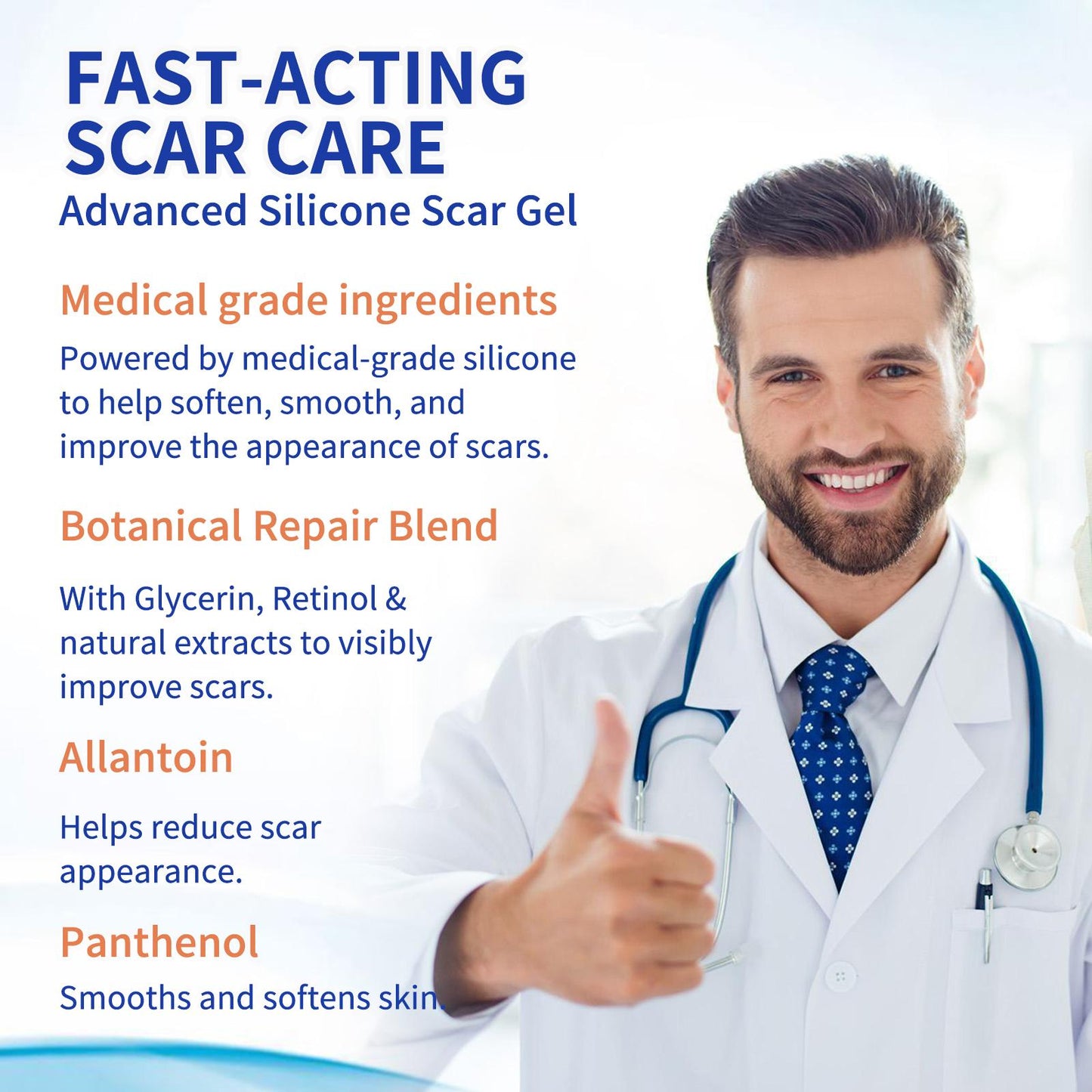 Silicone Scar Cream for Old and New Scars | Buy 1 Get 1 Free