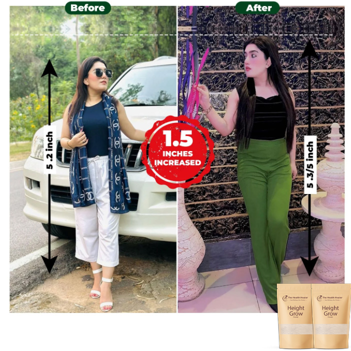 Height Growth Powder |100% Natural Height Increase Supplement