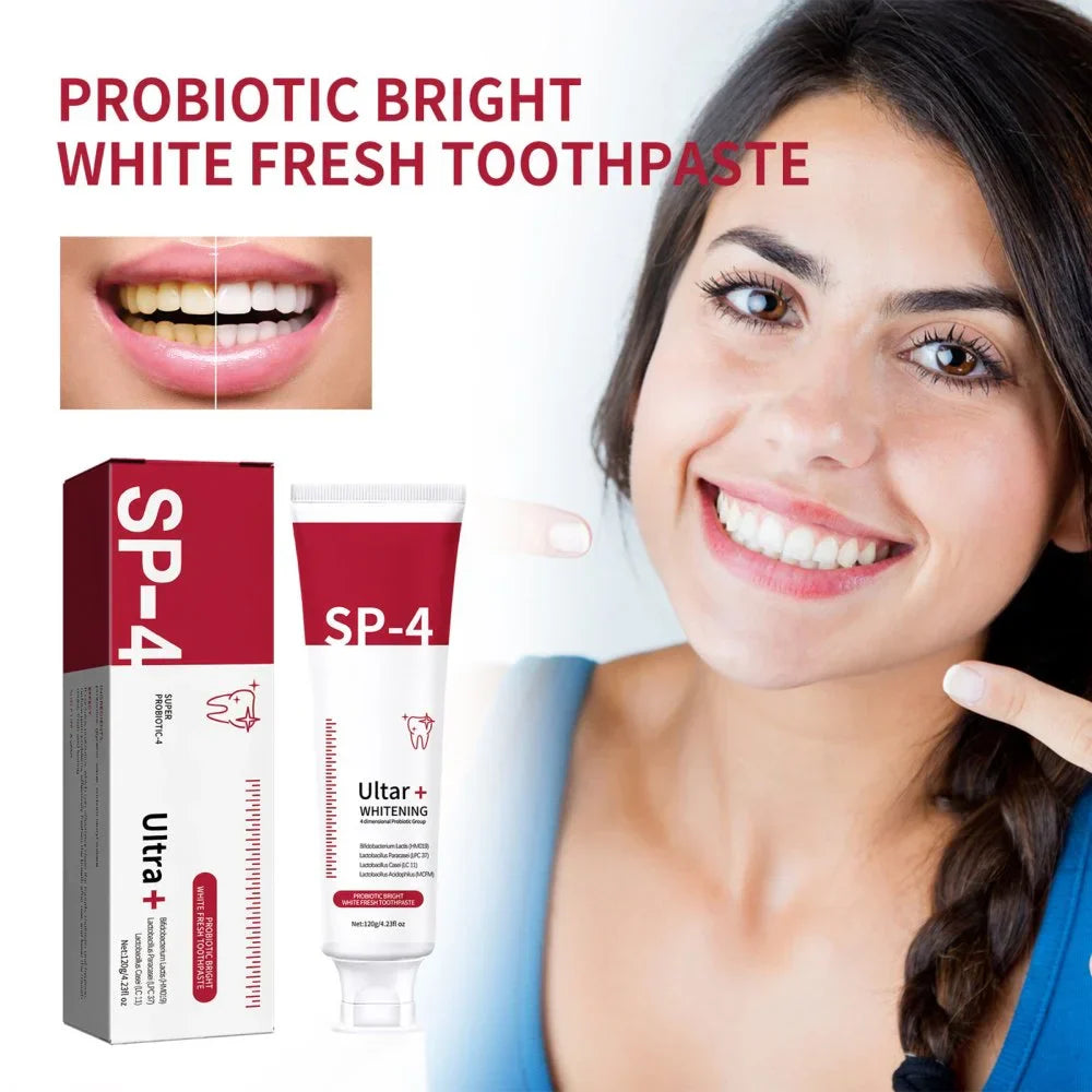 Yayashi SP4 Oral Care probiotic - Teeth Whitening Toothpaste | 100% Orignal