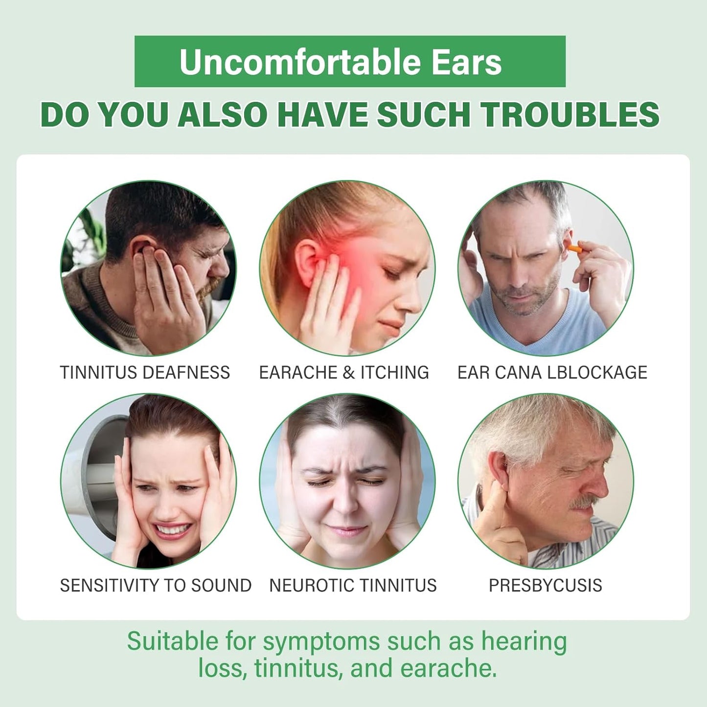 Tinnitus Relief Drops – Fast Relief for Ear Noise, Ringing & Buzzing | Buy 1 Get 1 Free