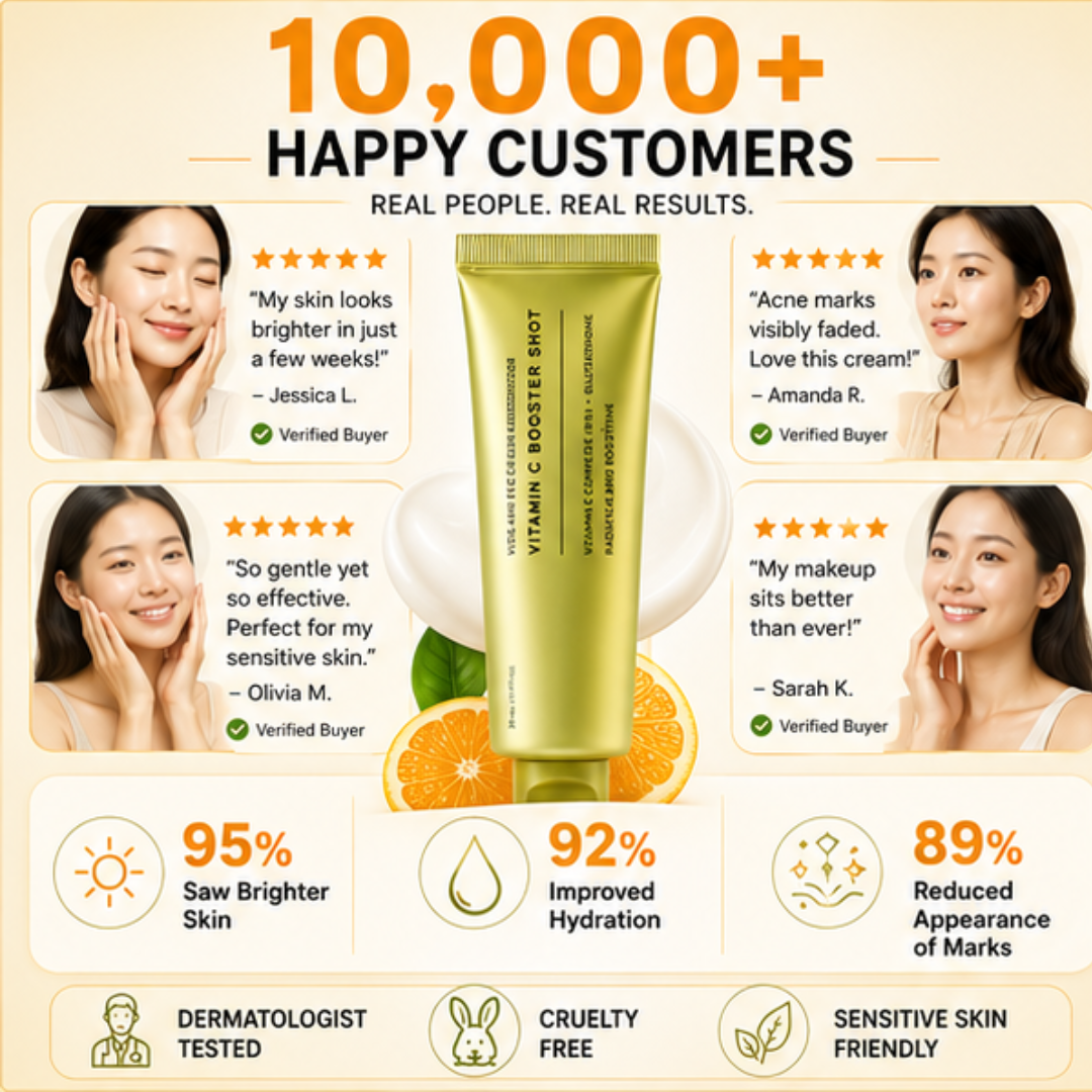 Arencia Vitamin C Cream | Removes Dark Spots & Pigmentation | Deep Hydration & Skin Brightening