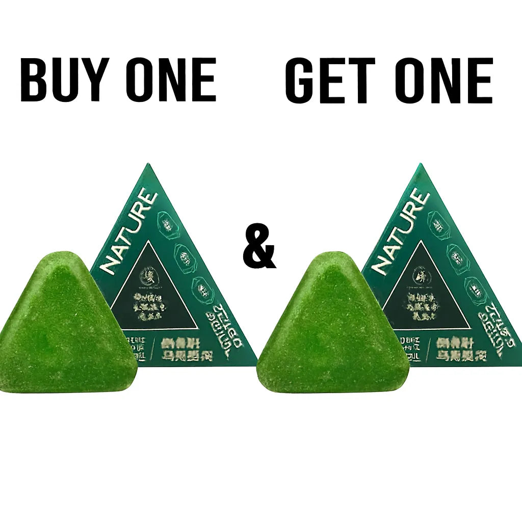 Nature Seven™ Green Shampoo Bar | Plant-Based & Nourishing