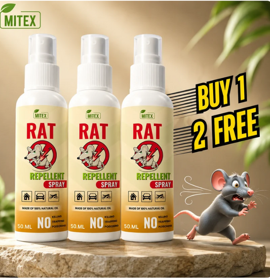 Rat Repellent Spray 50ml – Natural, Safe & Non-Toxic Rodent Deterrent for Home