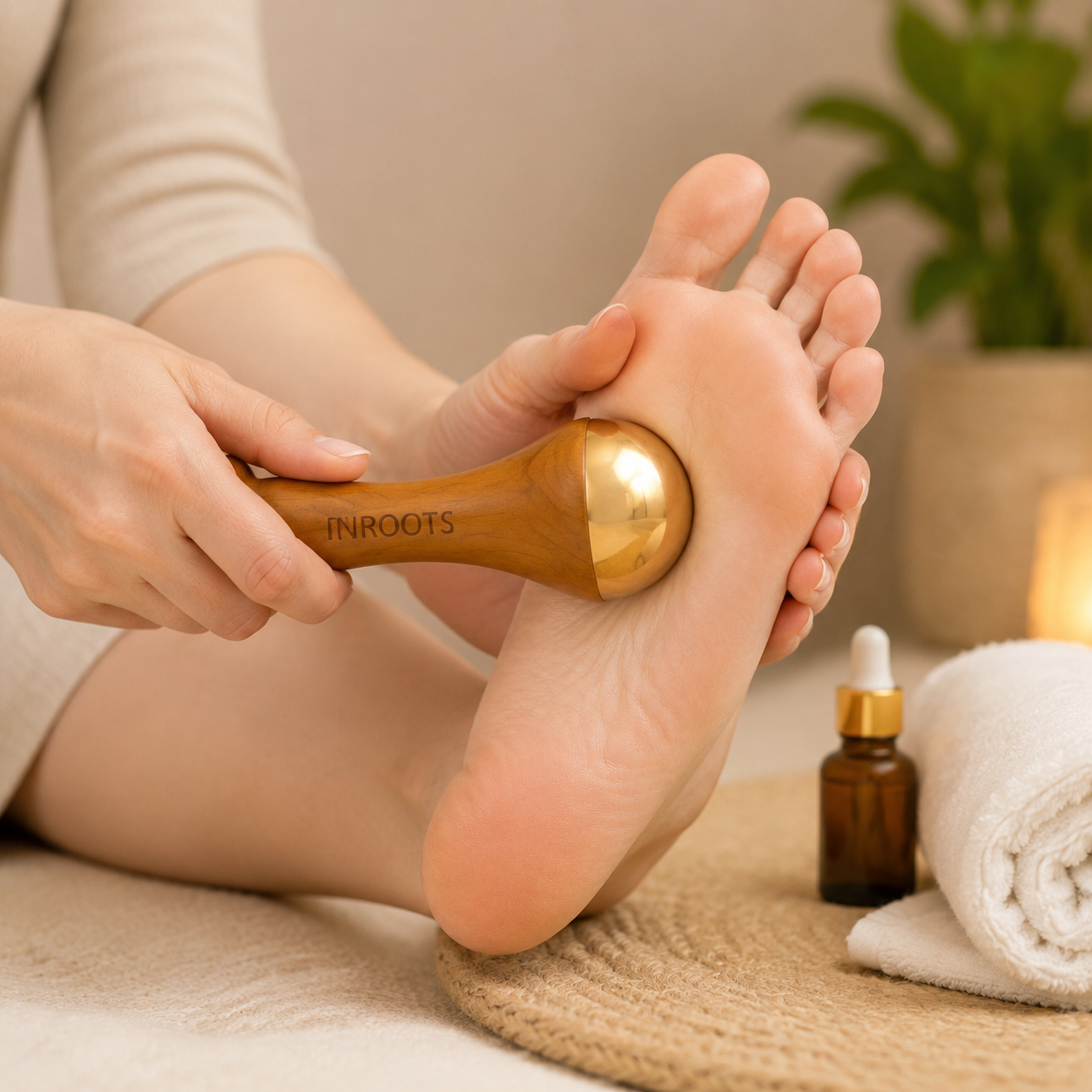 Kansa Wand Foot Massager | Free Delivery