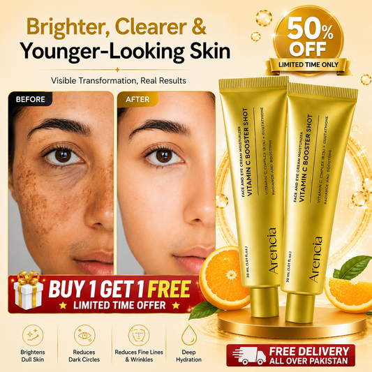 Arencia Vitamin C Cream | Removes Dark Spots & Pigmentation | Deep Hydration & Skin Brightening