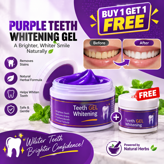 Purple Teeth Whitening Gel | Buy 1 Get 1 FREE