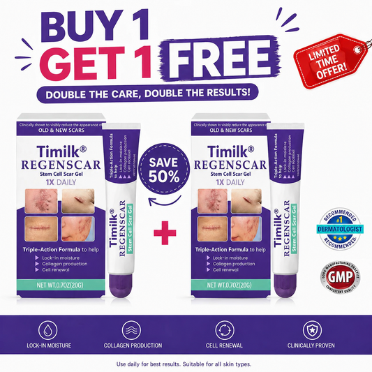 ReGenScar Stem Cell Repair Gel (Visible Scar Improvement in 7 Days) (Buy 1 Get 1 Free)