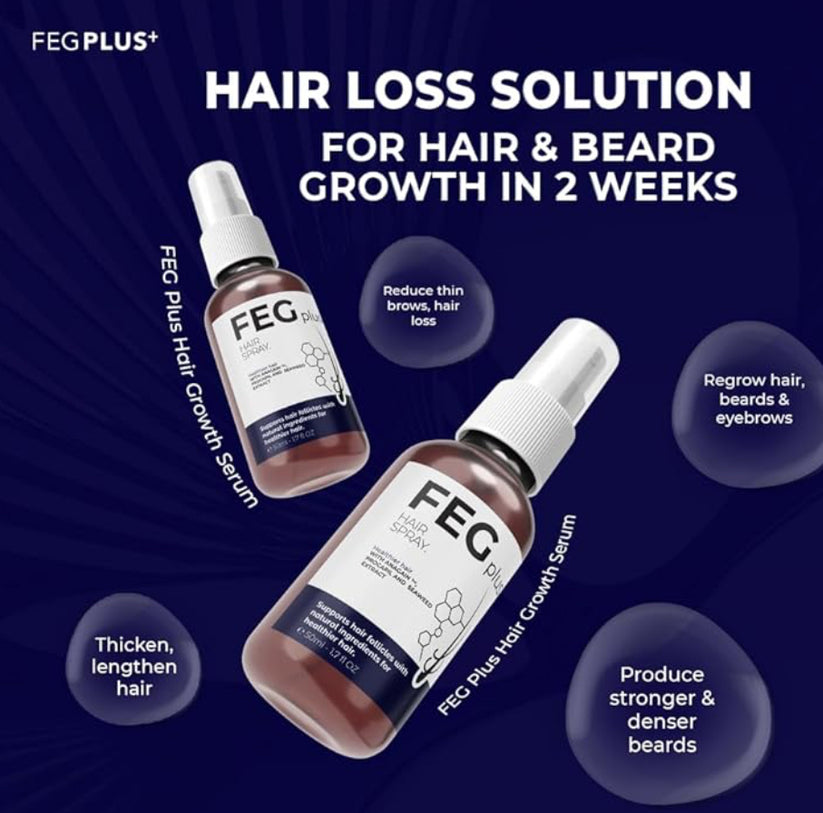 FEG PLUS Hair Growth Spray | 100% ORIGNAL