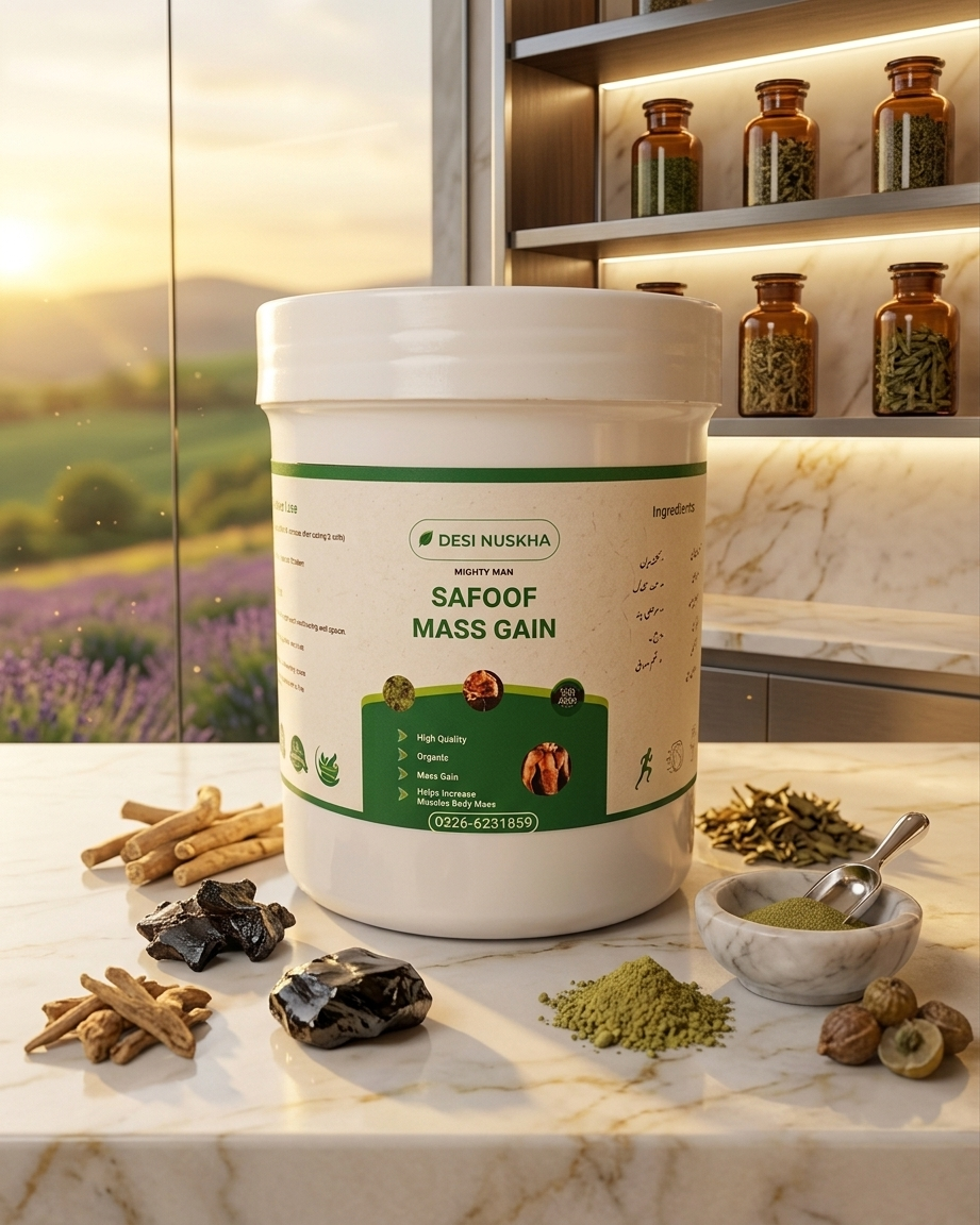 Safoof Mass Gain - 100% Natural Formula