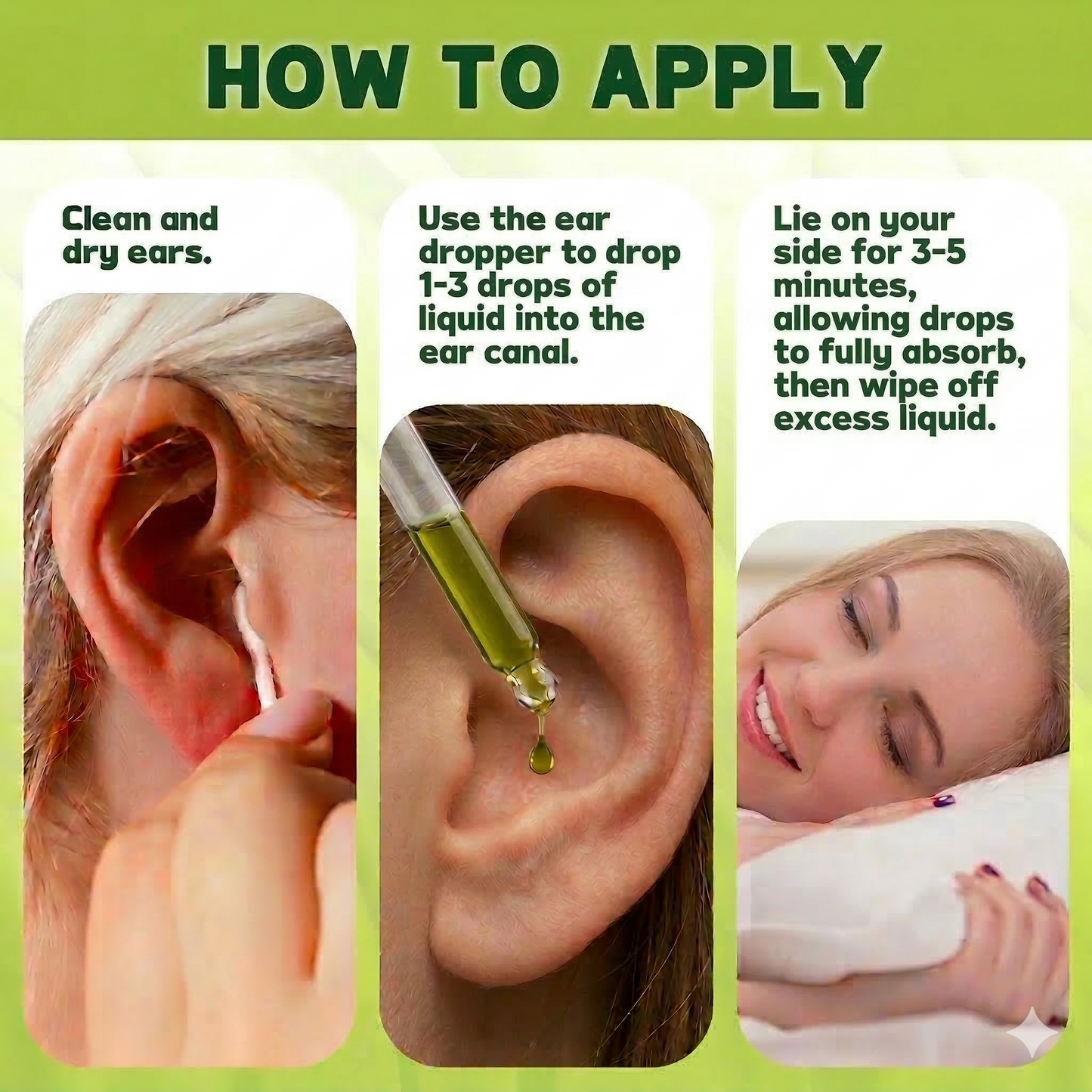 Tinnitus Relief Drops – Fast Relief for Ear Noise, Ringing & Buzzing | Buy 1 Get 1 Free