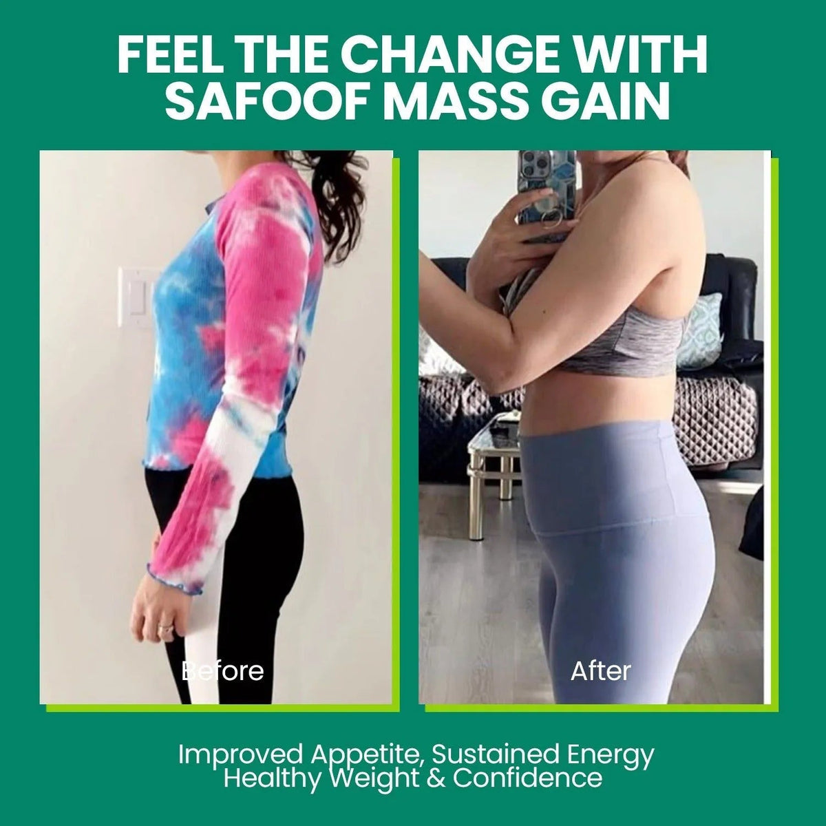Safoof Mass Gain - 100% Natural Formula