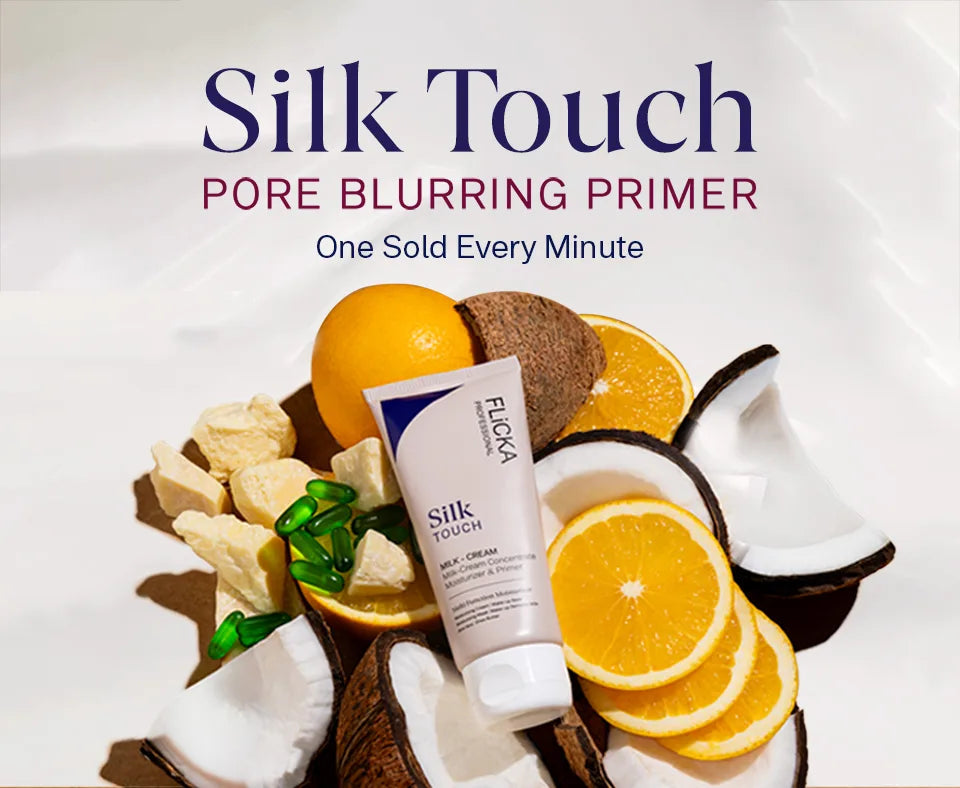 Flicka Silk Touch 3 in 1 Moisturizer & Primer for Face | Buy 1 Get 1 Free