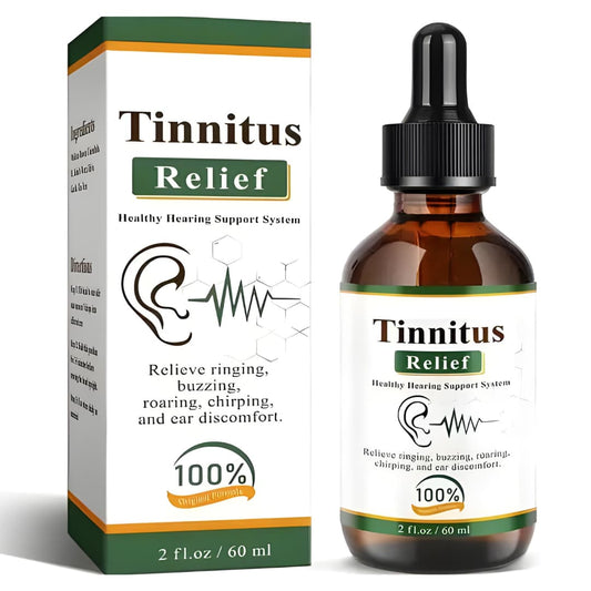 Tinnitus Relief Drops – Fast Relief for Ear Noise, Ringing & Buzzing | Buy 1 Get 1 Free