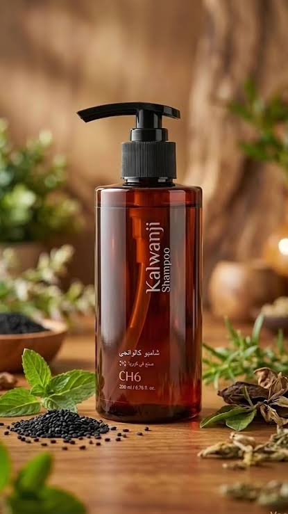 Organic Kalwanji Shampoo (CH6) | Herbal Black Seed Hair Cleanser - 250ML