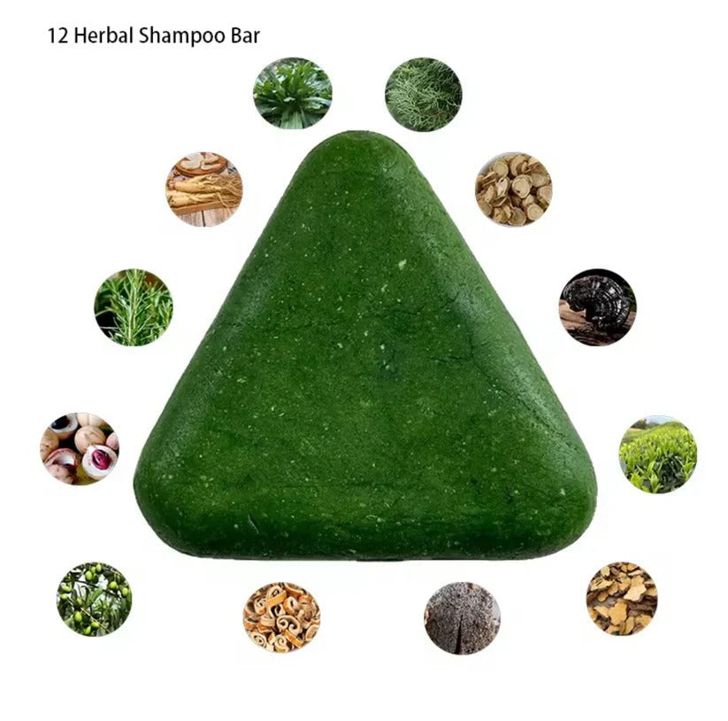 Nature Seven™ Green Shampoo Bar | Plant-Based & Nourishing