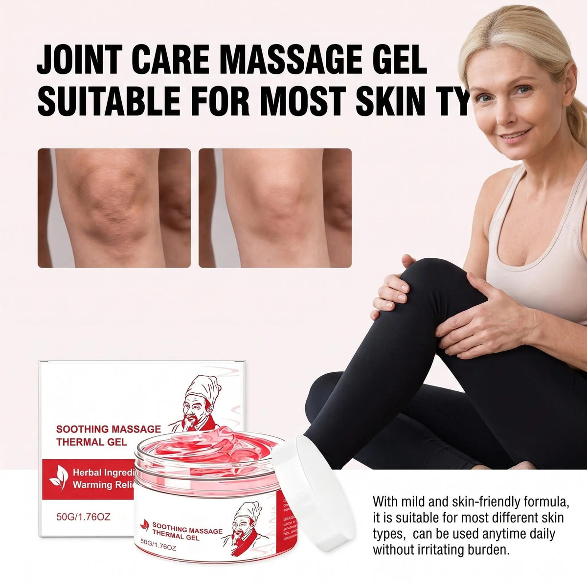 RVDU Massage Thermal Gel (50gm)