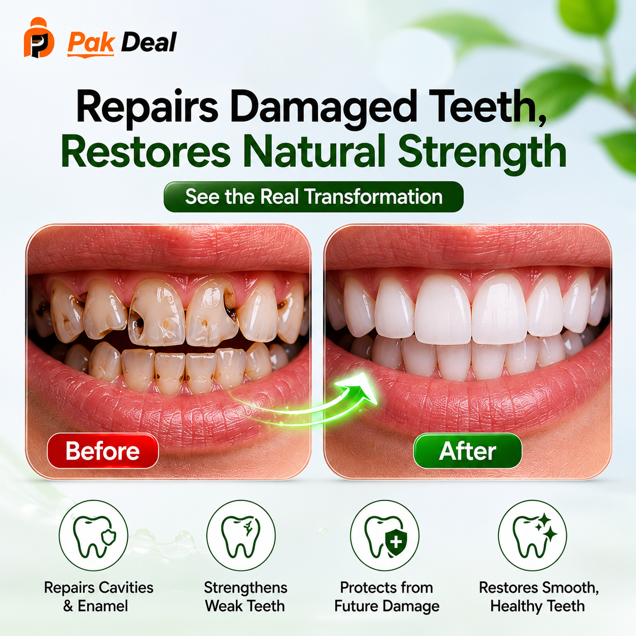 7.5% Nano Hydroxyapatite Toothpaste | Teeth Whitening Formula